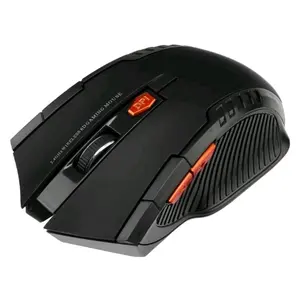 SwiftGlide Mini Wireless Mouse - 2.4GHz Optical Portable Mice for Laptop & PC - Slim Ergonomic Compact Design with USB Nano Receiver - 1600 DPI High-Precision Travel Mouse - Available in Black, Grey, Blue, & Red From p79Supply / VIKEFON