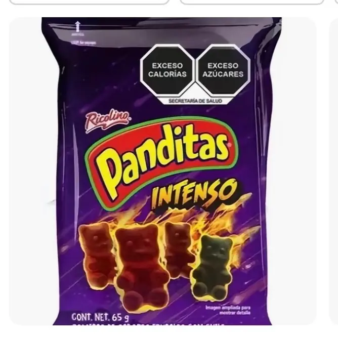 Ricolino Panditas Intenso-Spicy Gummy Bears