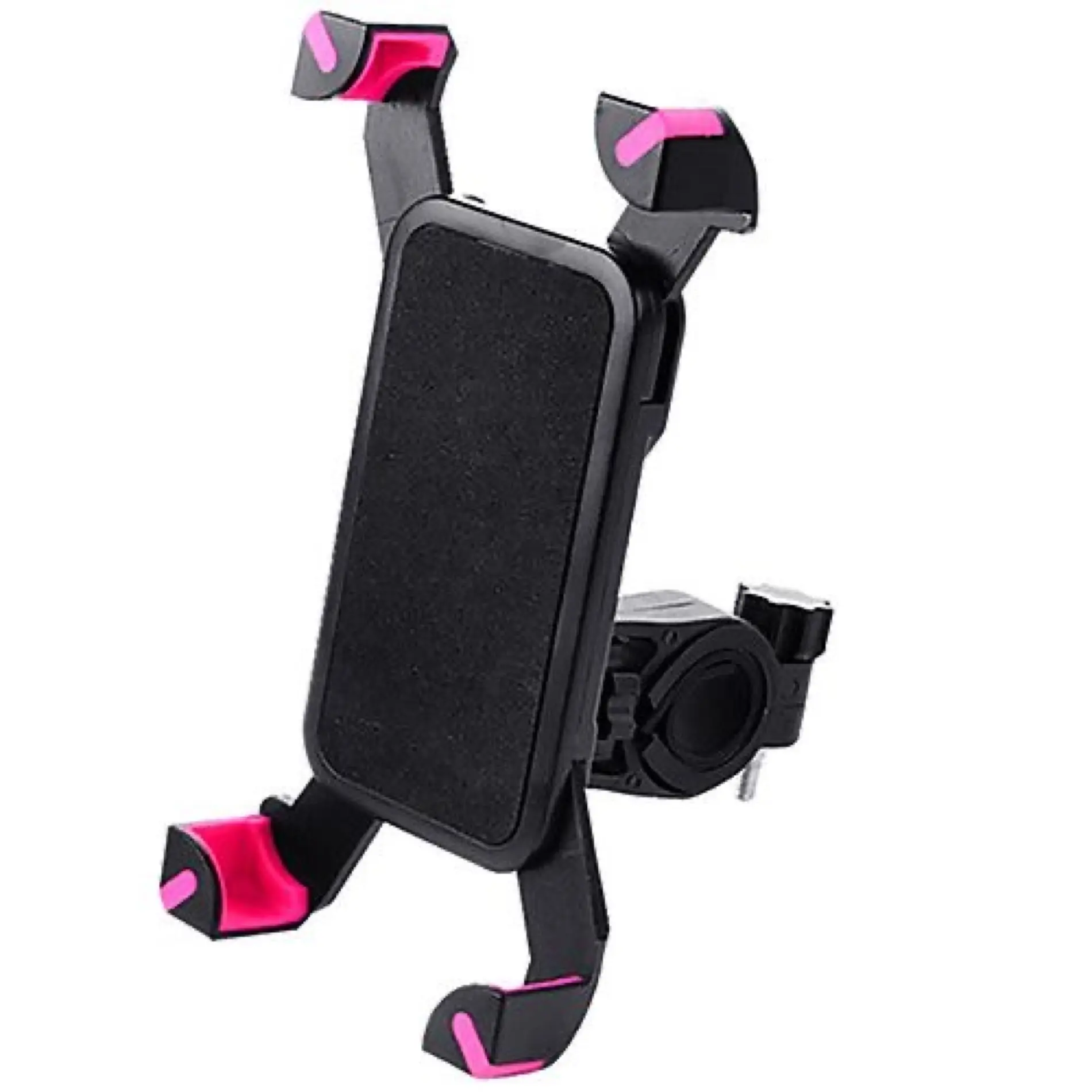 Universal Phone Holder Bike Motorcycle Scooter E-Bike 360° Rotation Anti-Slip Shockproof Handlebar Mount Secure Grip Adjustable Phone Mount Accessories