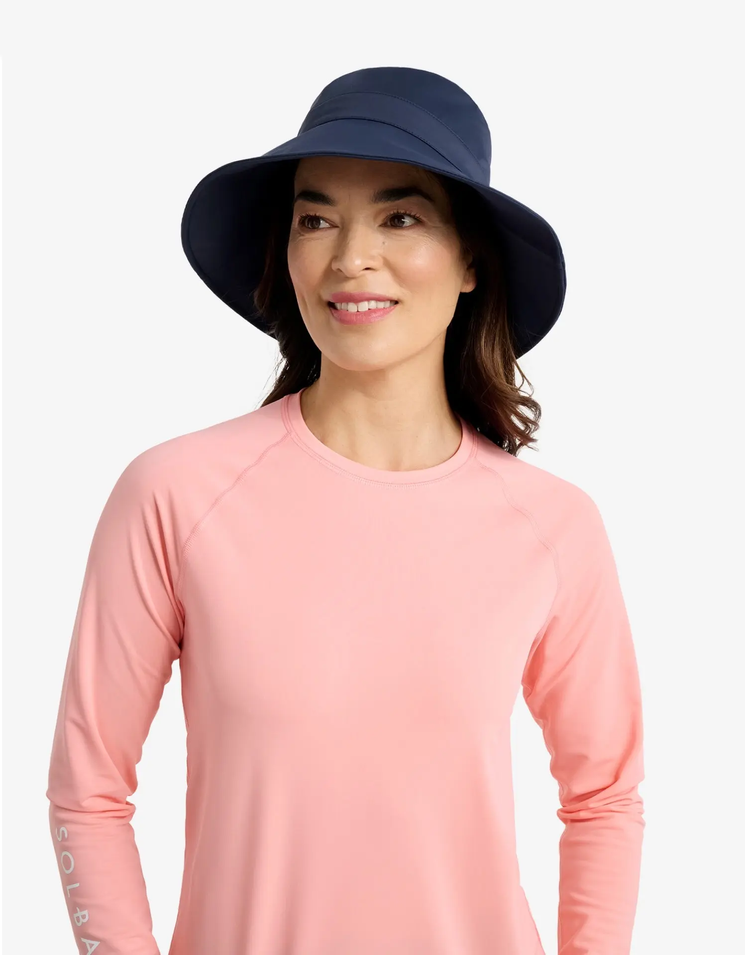 Unisex Adjustable Size Water Sports Swim Hat, 3.75 in Wide Brim, UPF50+ Salt-Resistant Sports & Outdoor Accessory, Unisex Fit, Beach Outings