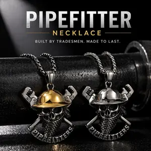 Pipefitter Pendant Gold/Silver