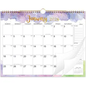 2026 Calendar - 2026 Wall Calendar, 15" x 11.5", January 2026 - December 2026, Wall Calendar with Twin-Wire Binding, Large Blocks and Julian Dates, Perfect Organizer for Home & Office