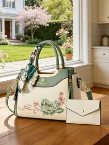 Women's handbags, embroidered bags, handbags, casual commuter bags, retro bags, casual bags, fashionable bags. Mother's Day gifts for mom, Thanksgiving gifts for elders, Christmas gifts for ladies, Valentine's Day gifts for girlfriends, exquisite gifts
