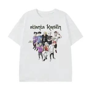 Atlanta Kaisen T-Shirt, Jujutsu Kaisen Anime Tee, Gifts Shirt, Unisex Vintage Graphic Tees Gothic Grunge Y2k Emo Scene Amity Affliction Style Clothes Men Women Streetwear