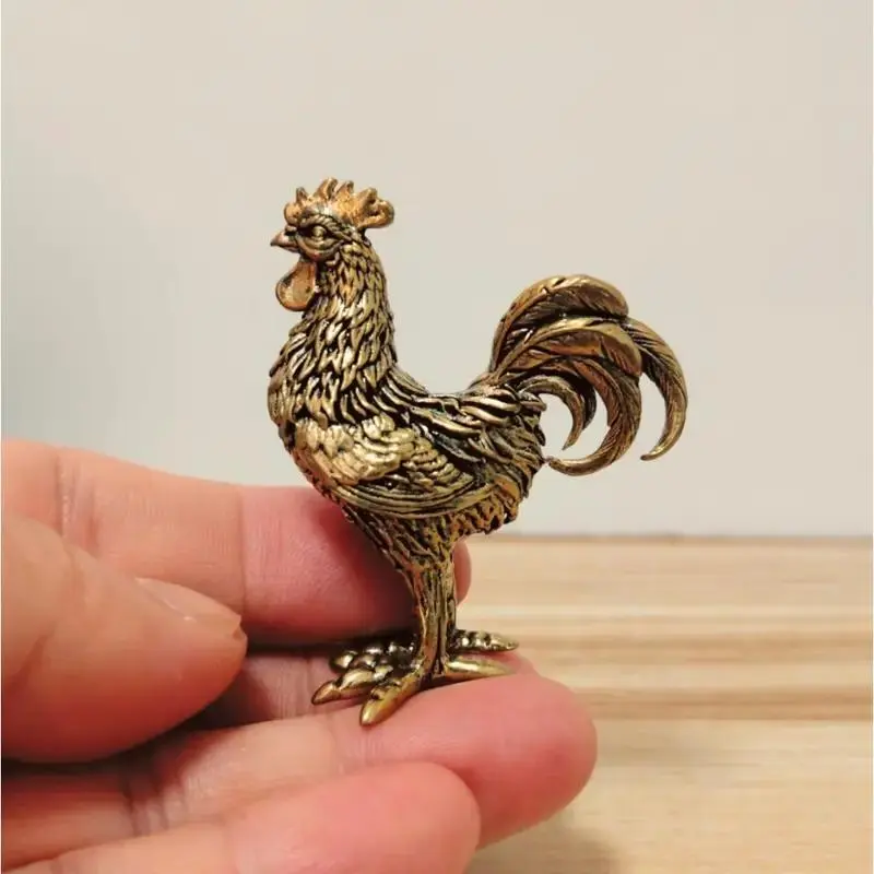 Vintage Rooster Statue, 1 Count Creative Rooster Ornament, Decorative Home Ornament, Desktop Decoration for Home Living Room Bedroom Office, Home Decor, Figurines, Sculpture Desk Decor, Home Decor Sculptures, Decorative Statues, Decoration Items
