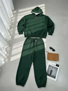 Premium Forest Green Oversized Hoodie & Jogger Set
