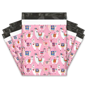 12x15" Llamas Designer Poly Mailers Shipping Envelopes Premium Printed Bags