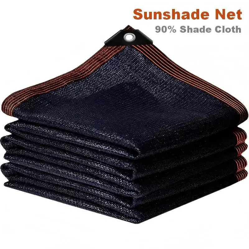 90% Blackout Cloth - 10 x 13ft UV-Resistant Shade Net with Reinforced Rivets, Suitable for Outdoor Adventures / Camping / Garden / Patio / Greenhouse.Mesh Shade Cloth#SummerVibes Sunshade Canopy Sun Parasol Umbrella