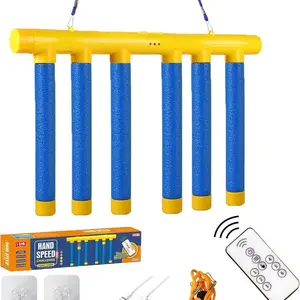 Reflex Drop Sticks Challenge Game, Hand Eye Coordination Training Toy with Remote Control, 3 Adjustable Speed Upgrade, Interactive Reaction Game for Kids Adults