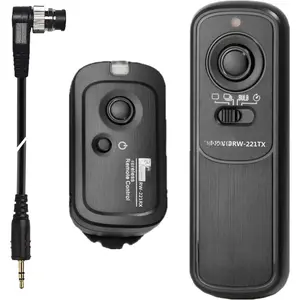 Camera  Remote Shutter Release RW-DC0 for  Z8 Z9 D3 D4 D5 D6 D800 D850 D800E D810A D810 D700 D500 D300 D300s D200 F100 F90 F90X F6 F5 N90s D1X D2H with  MC-30A MC-36A