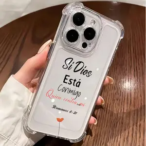 A mobile phone case featuring the English word "God" as a design, TPU shockproof full protection case, suitable for iPhone 17/16/15/14/13/12/11 PRO PROMAX PLUS AIR X XS, is an ideal gift for friends and family, SJTKK177