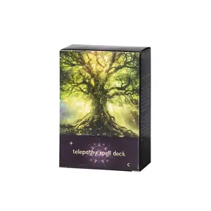 Mystical Telepathy Spell Card Deck – 100pcs, Divine Guidance, Fortune Teller, Unlock Your Future, Self-Discovery Tool, Must-Have Party Game, Trending Gift for the Witchy Soul, Beautiful Energy Cards, Perfect Gift Idea
