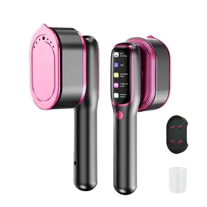 Garment Steamer for Clothes Portable Travel Clothing Steamer Iron 2 In 1 5s Fast Heating 5 Mode with Large Color LCD Display Quality Assurance