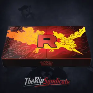 Pokemon TCG Team Rocket's Moltres ex Ultra Premium Collection Live Rip