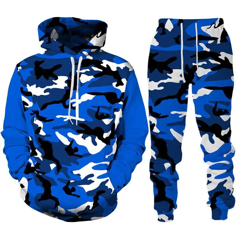 2024 New Camouflage Hoodie Pant Suit 3D Printed Casual Men Women High Quality Tracksuit Outfits Fashion Men's Clothing 2pcs Sets 2024 New Camouflage Hoodie Pant Suit 3D Printed Casual Men Women High Quality Tracksuit Outfits Fashion Men's Clothing 2pcs Sets