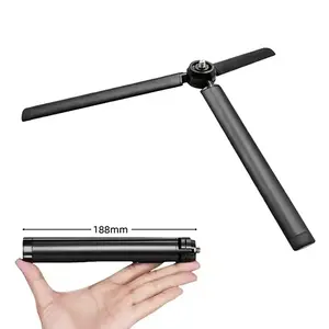 Dji Osmo Pocket 3 Camera Gimbal Accessories, Two-In-One Metal Selfie Stick Tripod Extender, Long Stand Adjustable Pole, Camera Gimbal Stabilizer