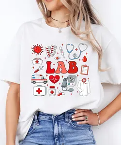 “Mystery Machine of Diagnostics” Lab Tech 2026 T-Shirt & Sweatshirt, Funny MLT Gift, Medical Laboratory Shirt, Phlebotomist Tee