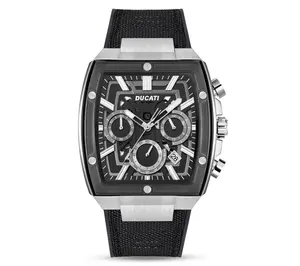 Ducati Corse Men's Stainless Steel Sport Black Strap Watch