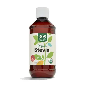 Organic Stevia Liquid Extract 8 Fl Oz, Zero-Calorie Natural Sweetener, Whole Foods Market