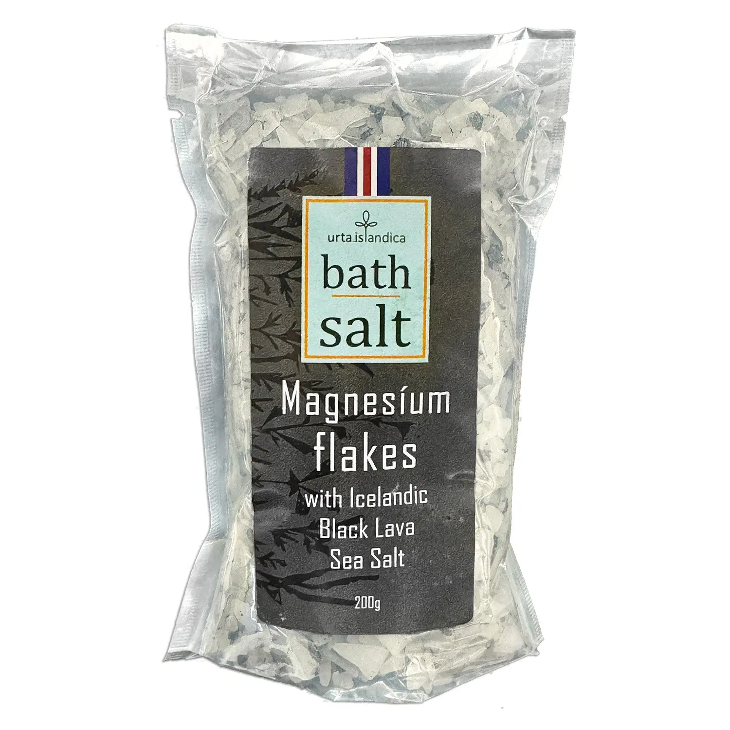 All Natural Magnesium Bath Salt w/ Icelandic Black Lava Sea Salt