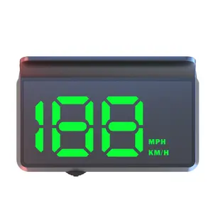 Universal W2 GPS HUD Head Up Display Digital Speedometer Projector MPH KMH Big Font Speed Meter Displayer Auto Electronic Part