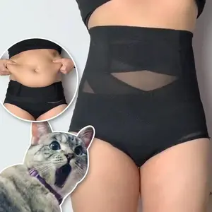 Women High Waisted Shapewear Tummy Control Panties Body Shaper Compression Underwear Stomach Butt Lifter Underwear Girdle