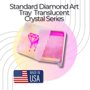 Diamond Art Tray with Lid- Melt- Standard Size