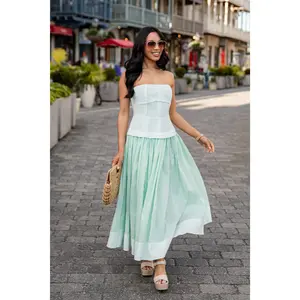 FINAL SALE - Boardwalk Breeze Maxi Dress