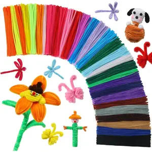 1050 count Multi-Colored Pipe Cleaners, 30 Assorted Colors (12-Inch), Chenille Stems for Arts & Crafts, DIY Decorations & Creative Projects