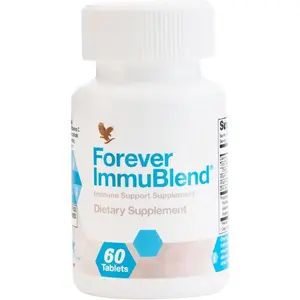 Forever Living - Forever ImmuBlend® Immune Support Supplement – Includes Botanicals, Vitamins D & C, Maitake & Shiitake Mushrooms – 60 Tablets