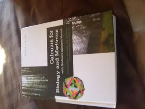 USED-Calculus For Biology and Medicine With Student's Solutions Manual: A Custom Edition For Calculus With Applications University of California Santa Cruz- Math 11A & 11B by Claudia Neuhauser (Hardcover)