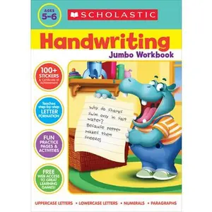 Scholastic Handwriting Jumbo Workbook -- Scholastic, Paperback