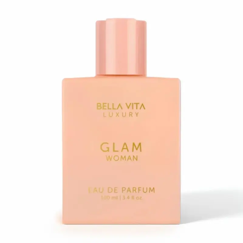 Bella Vita Luxury's GLAM Woman 100 ML Eau De Parfum | Jasmine, White Honey, Rose, Virginia, Cedar | Floral - Premium & Long Lasting