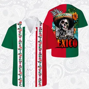 Pinche Mexico Te Amo - Mexican Heritage Personalized Custom Hawaiian Shirt, All Over Print - Gift For Mexico and Culture Lovers
