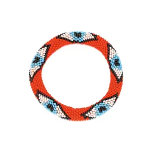 Crochet Seed Bead Bracelet