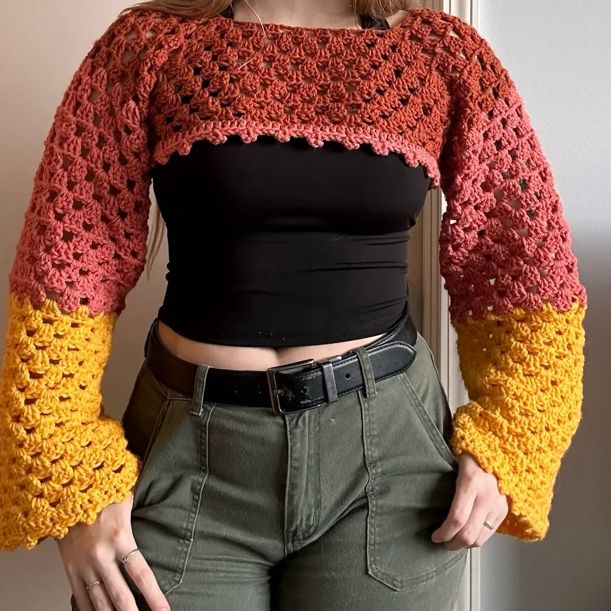 Summer Handmade Gorgeous Crochet Bolero Shrug Tops