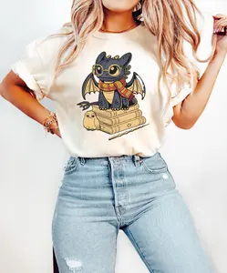 Toothless Vintage Shirt, Epic Universe Toothless Shirt, How to Train Your Dragon Tee, Night Fury Universal Studios Shirt
