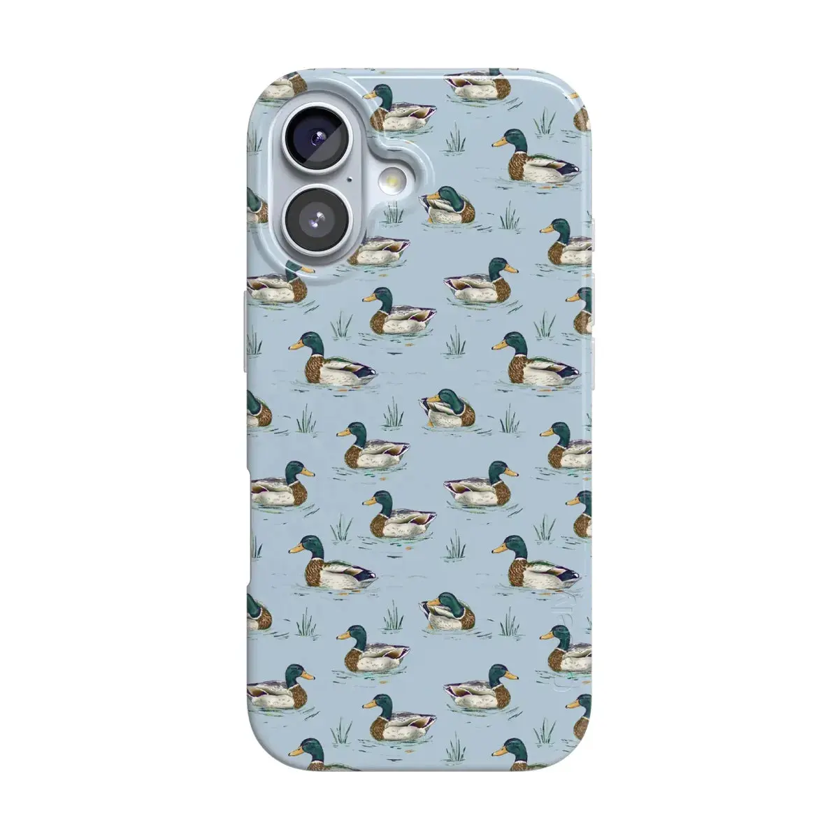 Casely iPhone 17 Case | The Boyfriend Collection | Blue Mallard & Co. | Compatible with MagSafe | Classic Ultra Thin Design