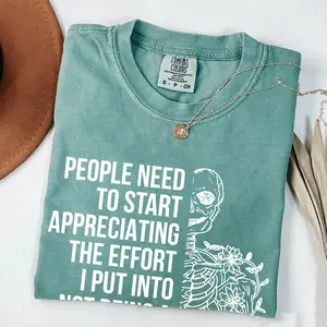 Comfort Colors Serial Killer Shirt, People Need to Start Appreciating the Effort I Put in to not be a Serial Killer, True Crime Shirt, Funny Shirt, Comfort Colors Shirt
