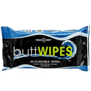 Buttwipes 45ct Flow Pack (select quantity) Personal Smooth
