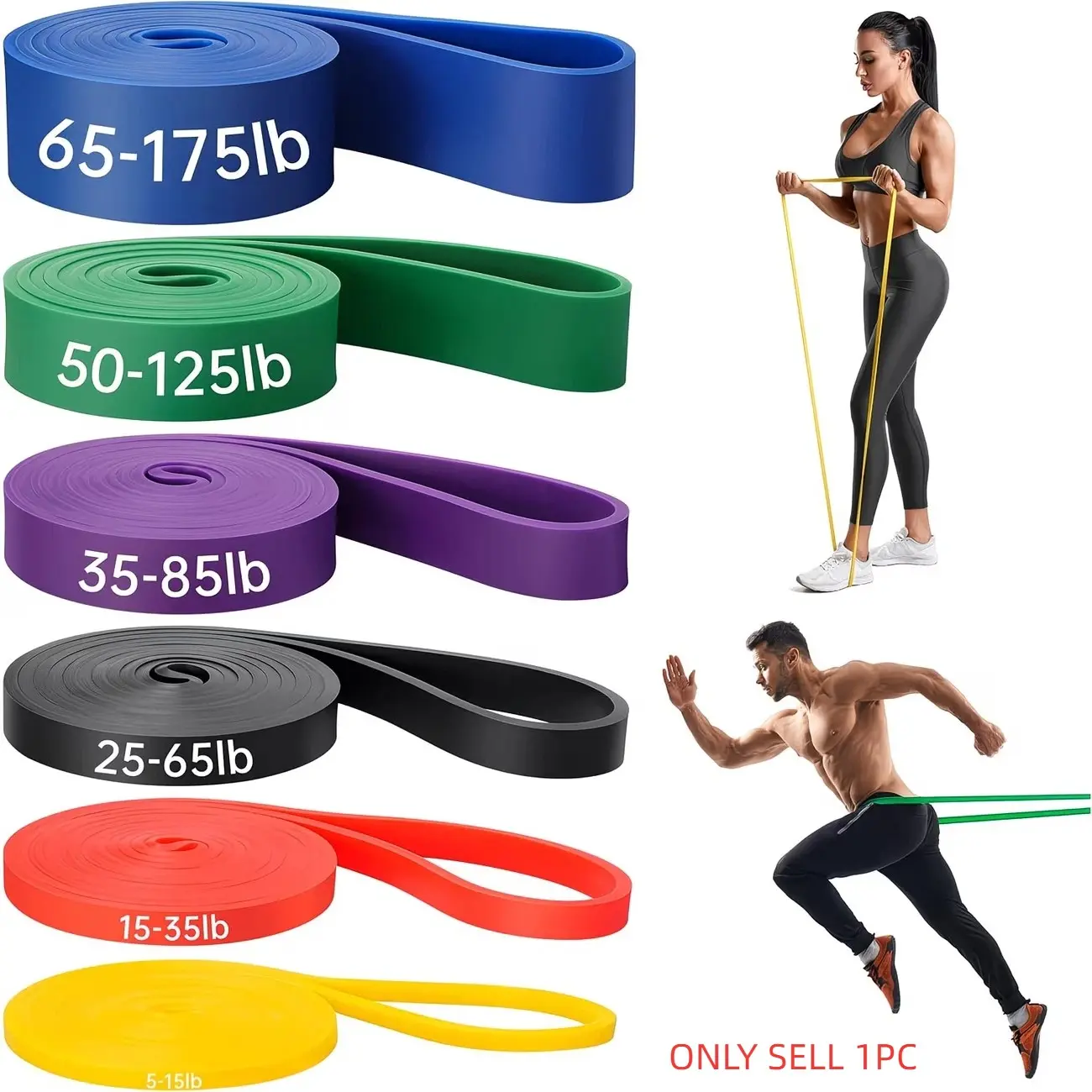 Body Fitness Elastic Resistance Rope, Yoga Stretching Bands, Stretch Exercise Bands, Home Workout Equipment, Workout Accessories, Stretching Gear, Gym Sports Stretching and Muscle Training Equipment, Valentine's Day Gift for Men