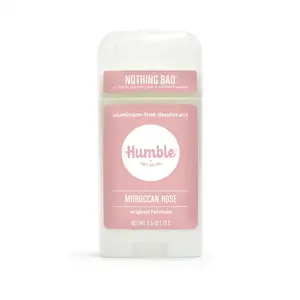 Humble Brands Moroccan Rose Deodorant, Always Aluminum Free, 2.5oz