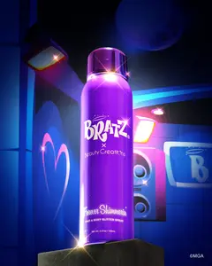 Beauty Creations x Bratz Forever Shimmerin' Hair & Body Shimmer - Lightweight Glitter Makeup Aerosol Spray for Everyday Use