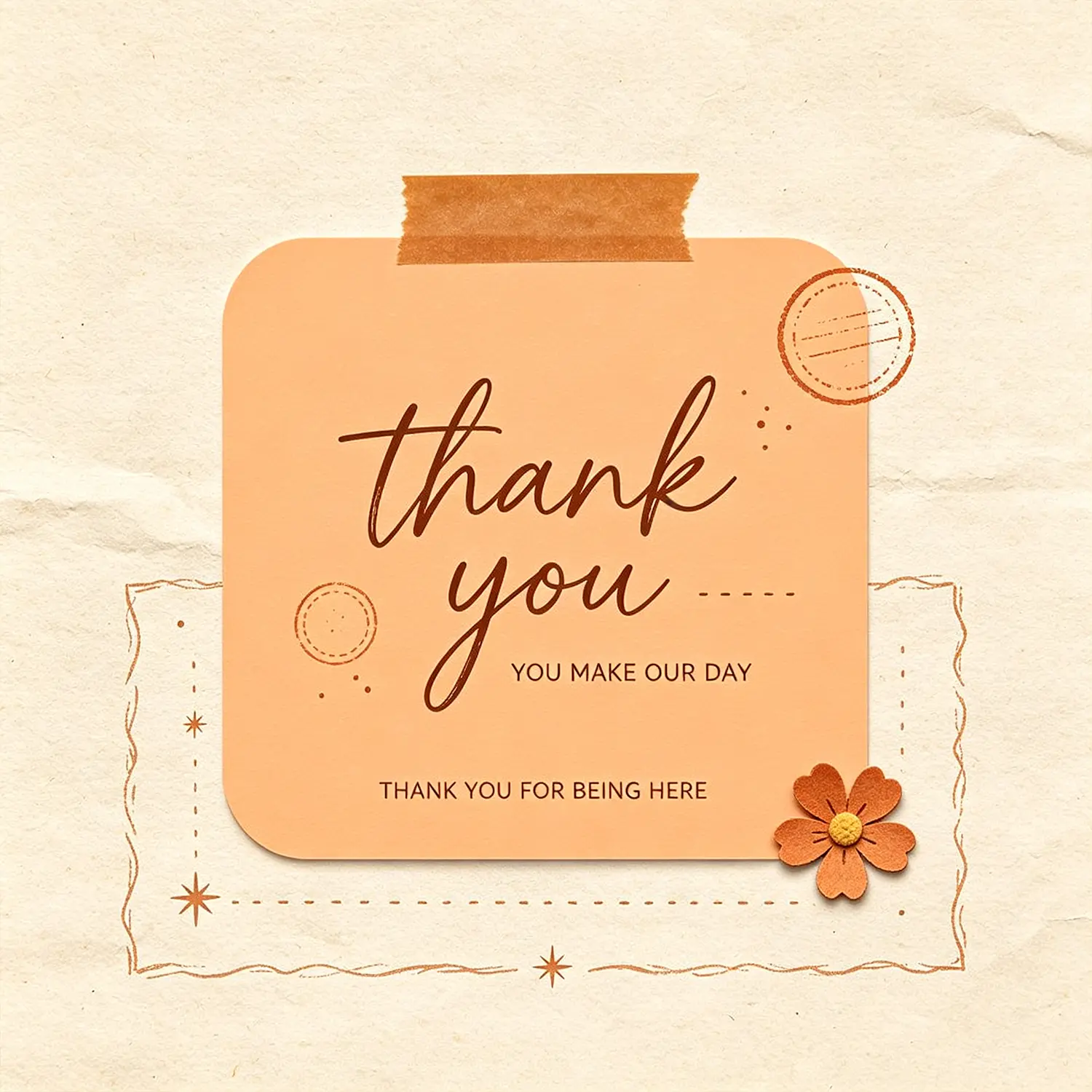 5-SOVS Thank You Card – Complimentary Gift Insert (1 Count)