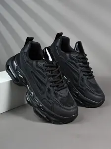 Men's Cyberpunk Functional Training Running Shoes, Breathable Mesh, Shock Absorption, Durable, Suitable for Jogging and Fitness