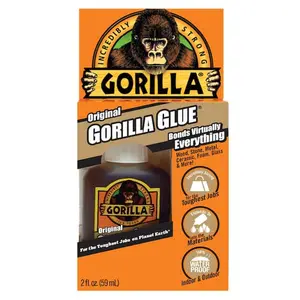 Glue 2 oz Brown Original Glue Tough Expanding Sticks to Everything Waterproof for Indoor & Outdoor Use