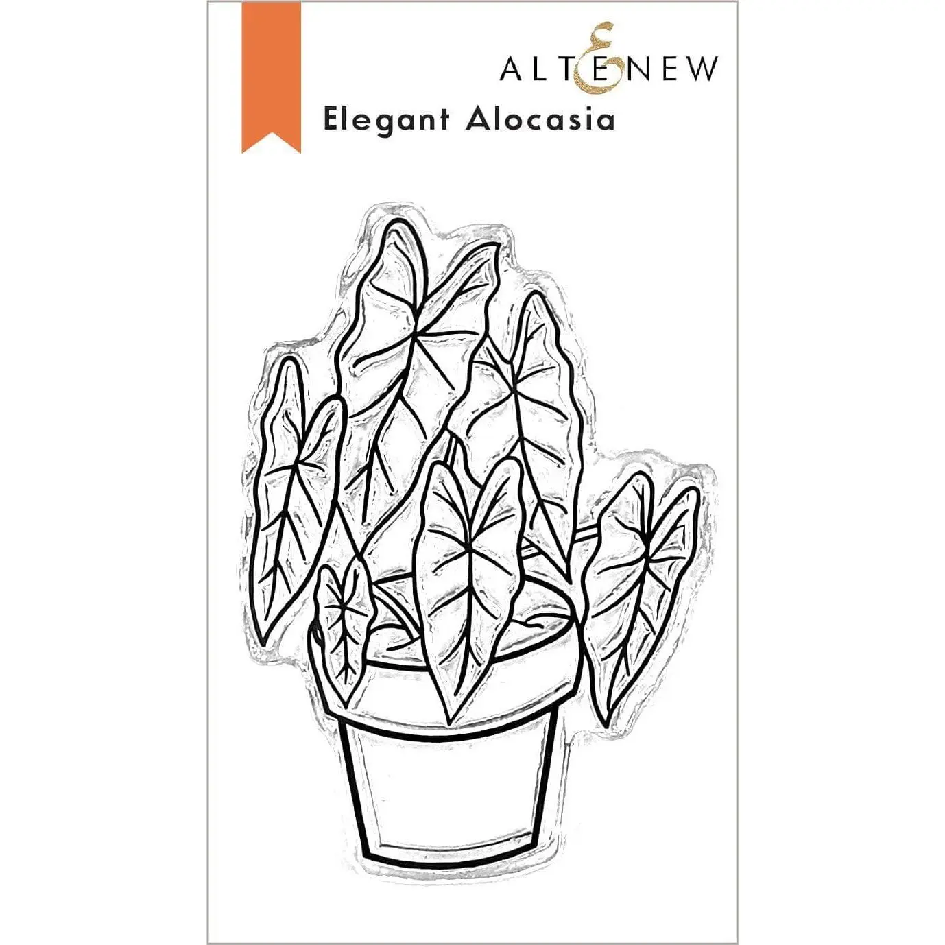 Elegant Alocasia Stamp Set