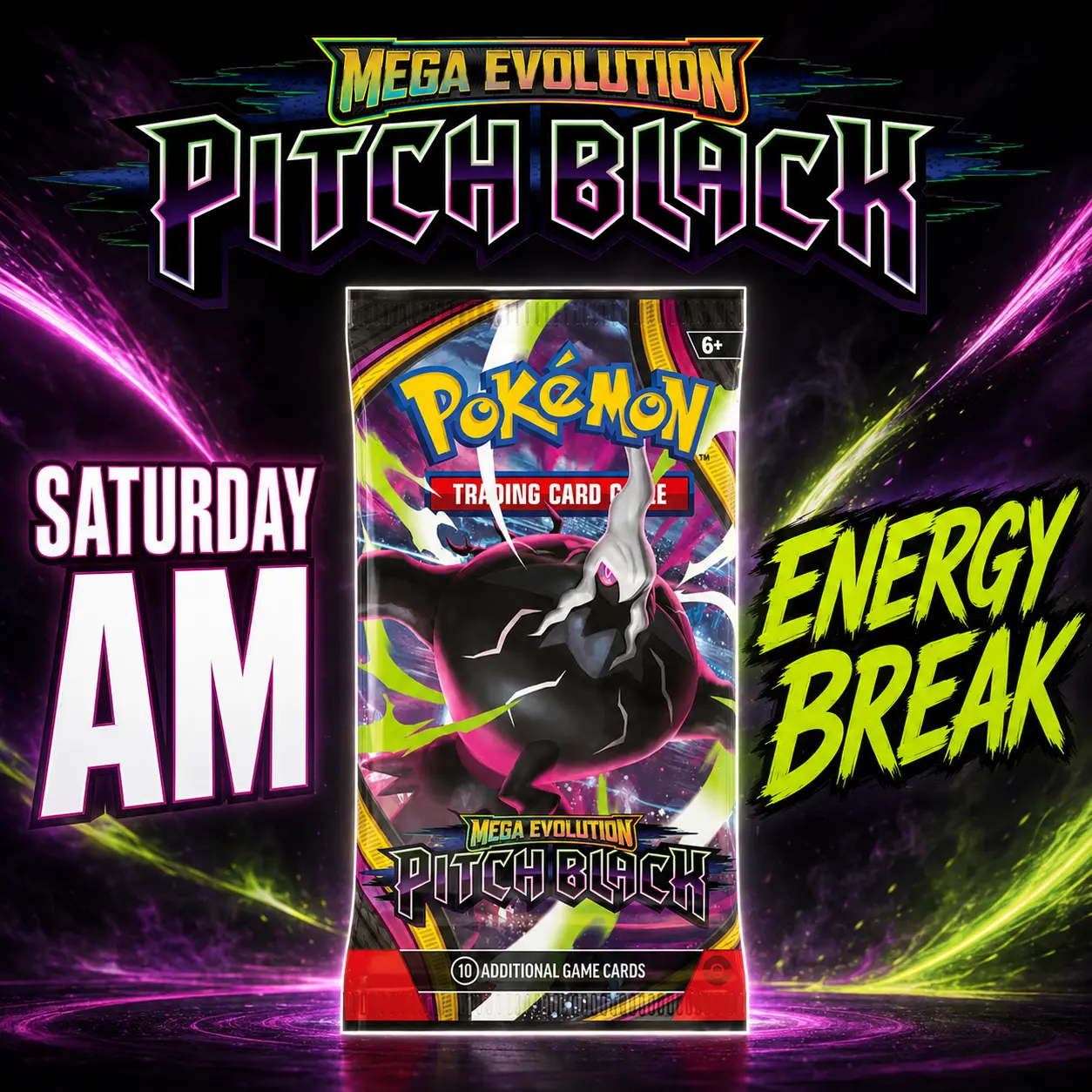 Mega Evolution: Pitch Black Energy Break