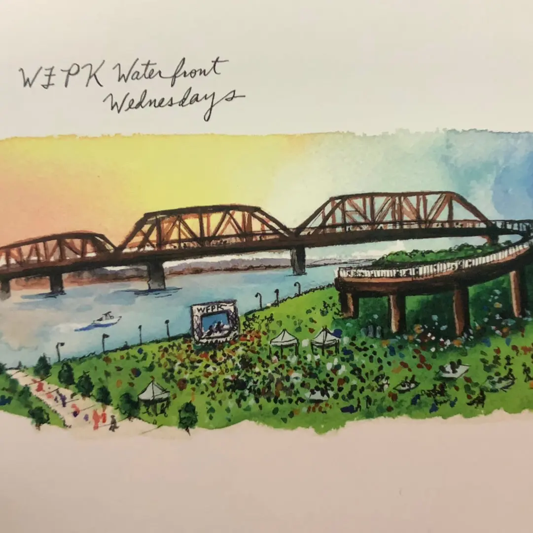 Bri Bowers - WFPK Waterfront Wednesday Postcard