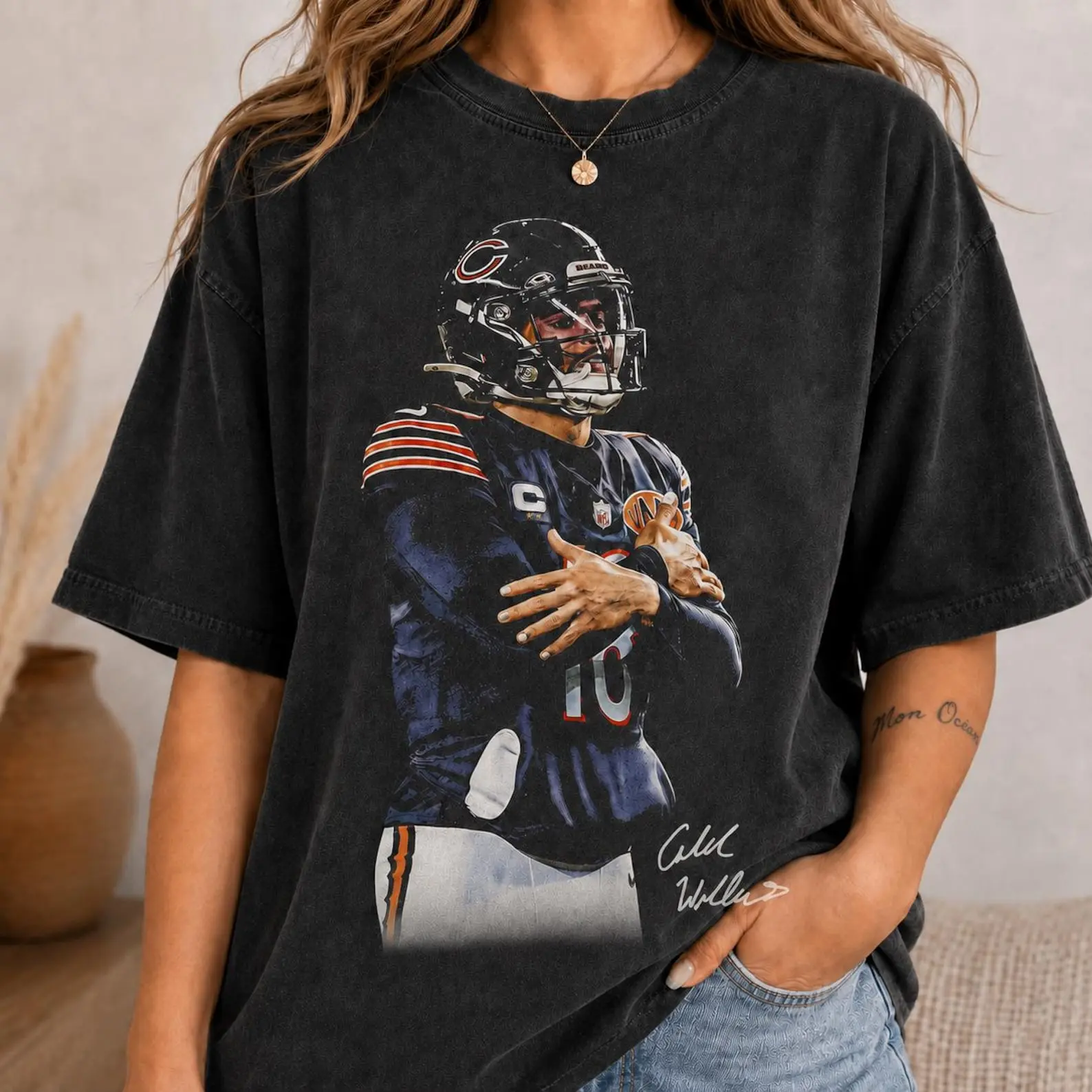 Caleb Williams Shirt , Caleb Williams Football Shirt, Vintage Chicago Football Shirt